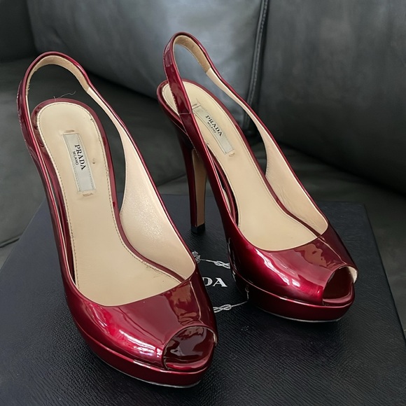 PRADA Peep-toe Heels ! - Picture 2 of 6